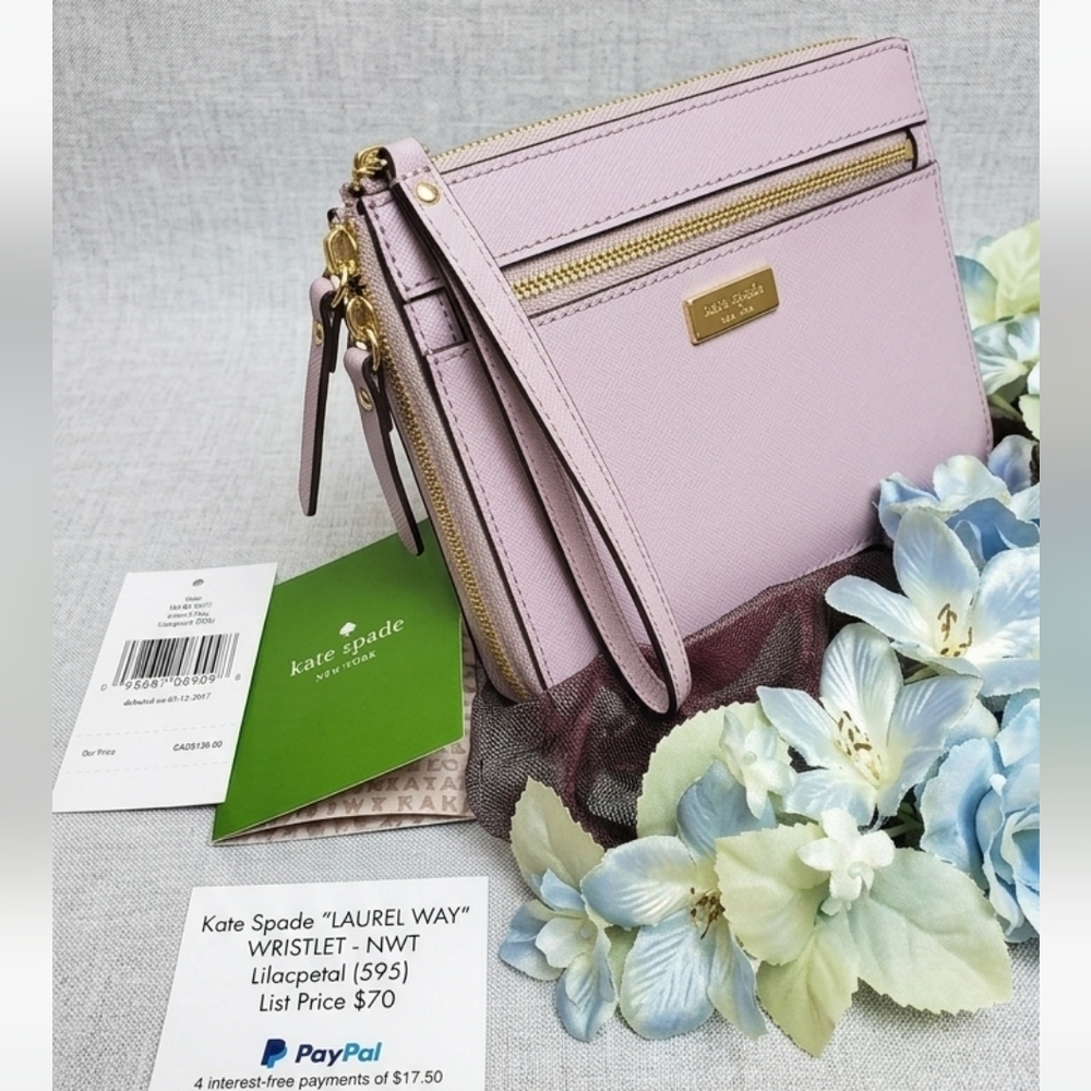 Kate Spade "LAUREL WAY" WRISTLET NWT